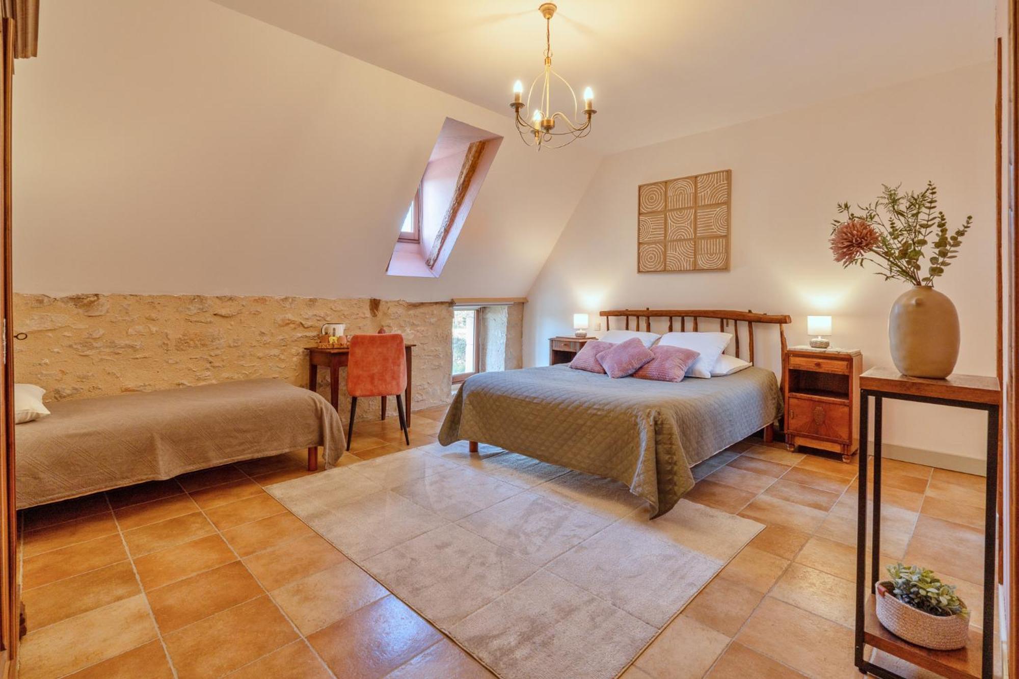 Chambres Et Jardin De Pierres Espédaillac Kültér fotó