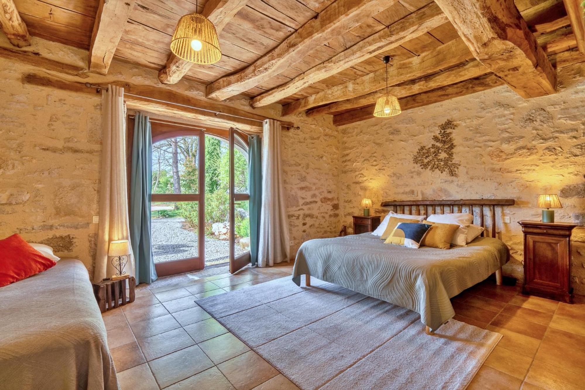 Chambres Et Jardin De Pierres Espédaillac Kültér fotó